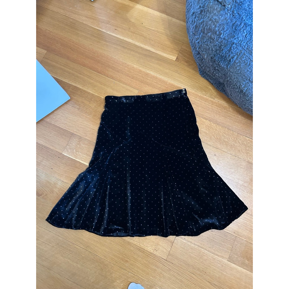 Marc Jacob’s Vintage Velvet Polka Dot Skirt